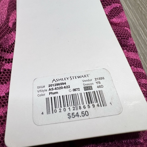 Ashley stewart Zebra Balconette Butterfly Bra - Picture 7 of 8